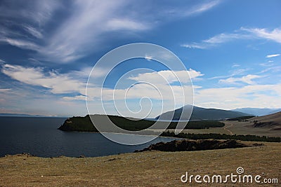 North Baikal Russia Buryatia Autumn Stock Photo