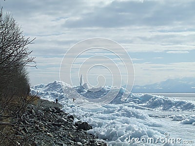 North Baikal Russia Buryatia Autumn Stock Photo