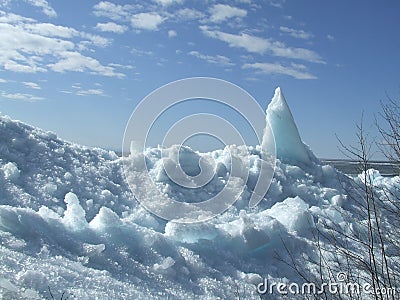 North Baikal Russia Buryatia Winter Stock Photo