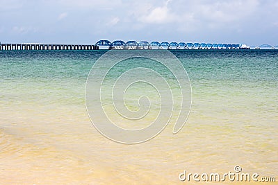 North bay of weizhou island Stock Photo