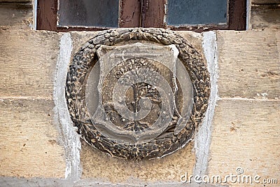 Art in valpuesta, Spain Stock Photo