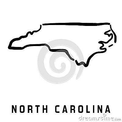 North Carolina Vector Illustration