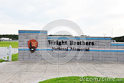 North carolina usa wright brothers national memorial Editorial Stock Photo