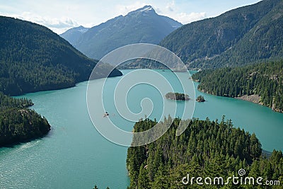 North cascades national park Stock Photo