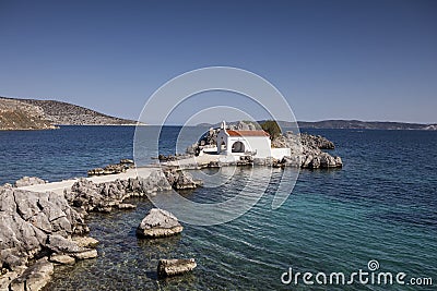 Agios Isidoros, chios. Greece Stock Photo