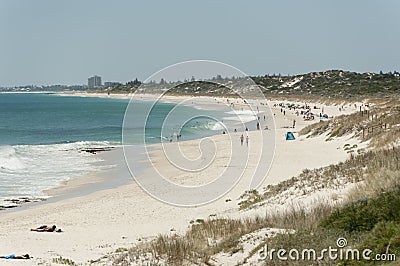 North Cottesloe Beach, Perth, Western Australia Editorial Stock Photo