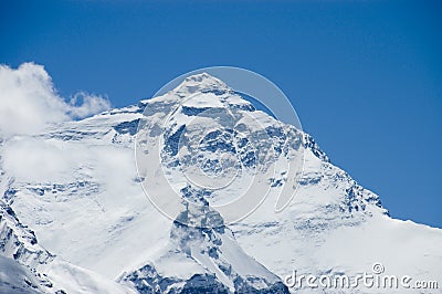 North face Mt Everest Stock Photo