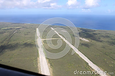 North Field Tinian Stock Photo