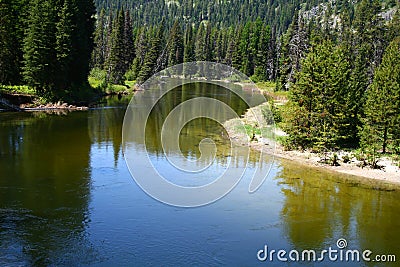 North Fork Payette River 2 Stock Photo