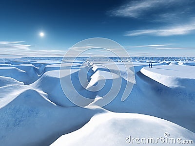 North pole Stock Photo