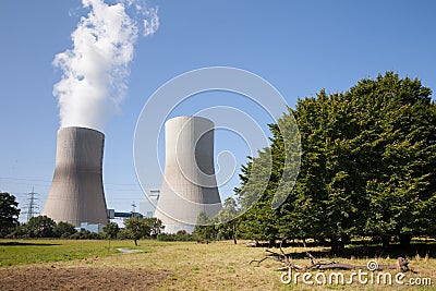 North Rhine-Westphalia, Hamm, Hard coal-fired power sta Stock Photo