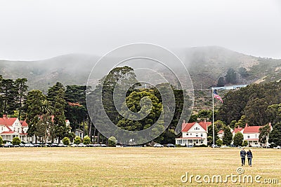 North of San Francisco - Marin County Editorial Stock Photo