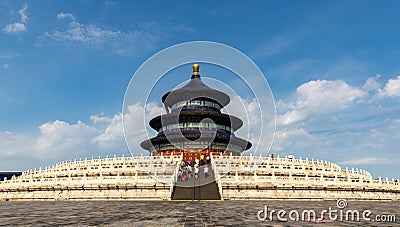 Beijing Temple of Heaven Hall of Prayer Editorial Stock Photo