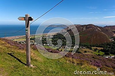 North Wales Coast Stock Photo