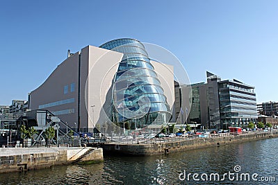 North Wall Quay Dublin Editorial Stock Photo