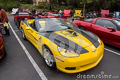 Northern California Corvette Association Editorial Stock Photo