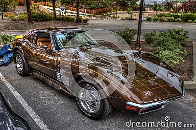 Northern California Corvette Association Editorial Stock Photo