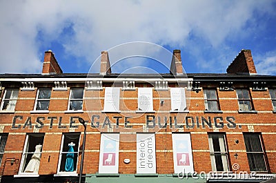 Northern Ireland architecture commercial bulding Editorial Stock Photo