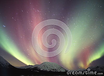 Northern lights Stock Photo