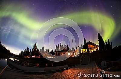 Northern Lights Stock Photo