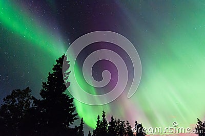 Northern Lights Stock Photo