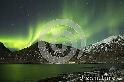 Northern lights Stock Photo