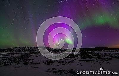 Northern Lights Stock Photo