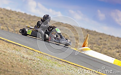 Northern Nevada Kart Club Racing Editorial Stock Photo