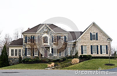 Northern Virginia Home Stock Photo