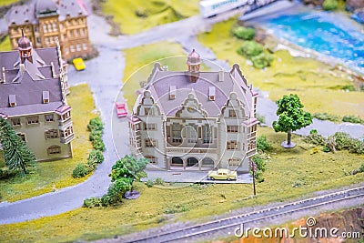 Northlandz is a model railroad layout and museum Editorial Stock Photo