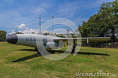 Northrop F89-J Scorpion Fighter Jet Editorial Stock Photo