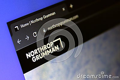 Northrop Grumman Corporation defense company Editorial Stock Photo