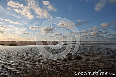 Northsea coast Stock Photo