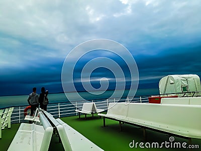 Northsea netherlands frisland nature Editorial Stock Photo