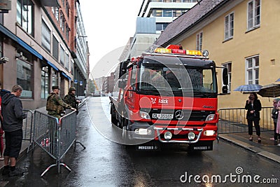 Norway after attacks Editorial Stock Photo