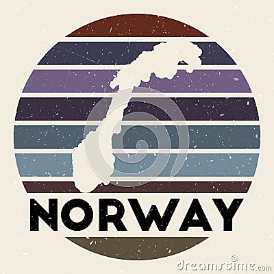Norway logo. Vector Illustration
