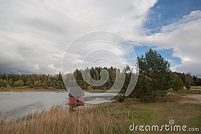 Norway Noth lake Stock Photo