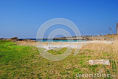 Norwegian beach Stock Photo