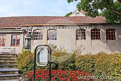 Norwegian Canning Museum in Stavanger, Norway Editorial Stock Photo