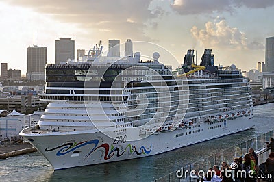 Norwegian Epic Editorial Stock Photo