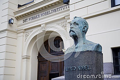 The Norwegian Nobel Institute Editorial Stock Photo