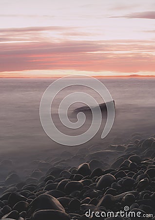 Norwegian sea Stock Photo