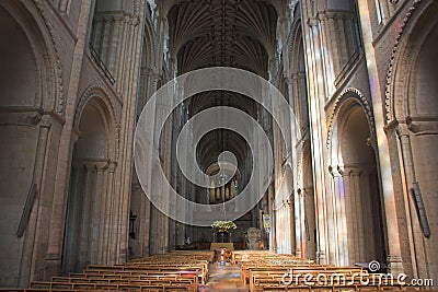 Norwich Cathedral Stock Photo