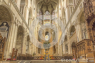 Norwich Cathedral Stock Photo