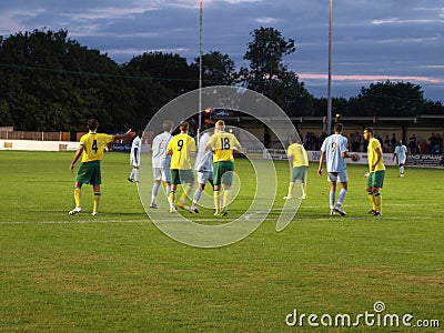 Norwich City at Billericay Town Editorial Stock Photo