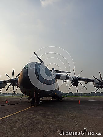 Nose view A400M Atlas Editorial Stock Photo