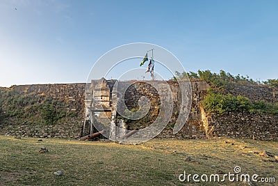 Nossa Senhora dos Remedios Fortress - Fernando de Noronha, Pernambuco, Brazil Stock Photo