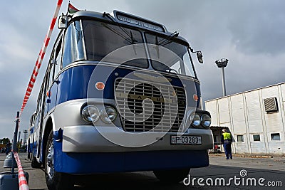 Nostalgia Ikarus bus Editorial Stock Photo