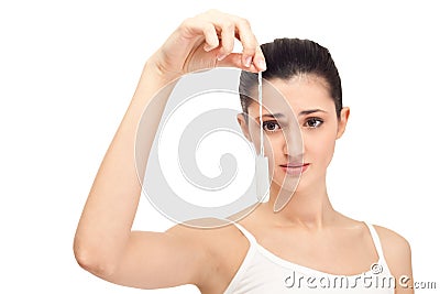 Not again menstruation, concept Stock Photo