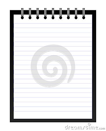 Note pad Stock Photo